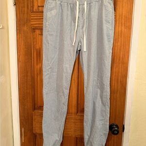 Top man corduroy Light Blue Men's Pants